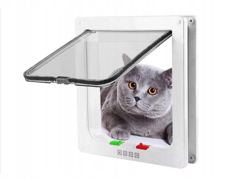 Drzwiczki KLAPA na drzwi dla Kota Psa do 6KG XL