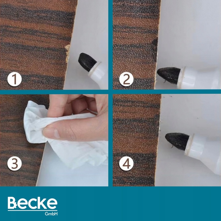 Zestaw 25 szt. naprawczy markery pisaki wosk do mebli paneli parkietu