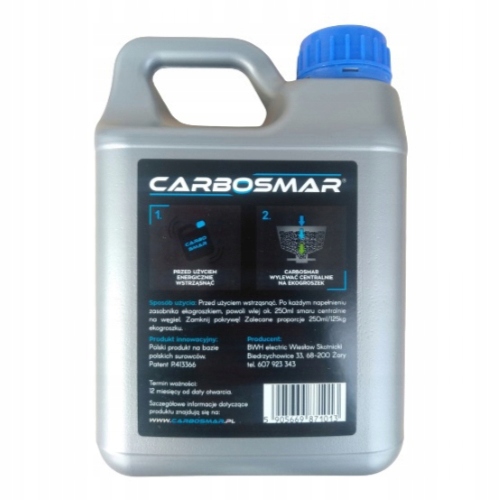 CARBOSMAR 1 L Płynny Smar do Kotłów na Ekogroszek