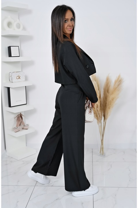 STYLOWY KOMPLET MARYNARKA + SZEROKIE SPODNIE BRILLANT! WZ.3