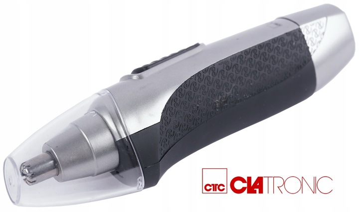 TRYMER DO NOSA I USZU GOLARKA UCHA DEPILATOR WŁOSÓW Z LATARKĄ