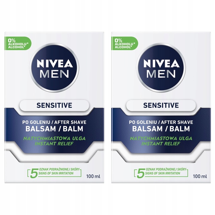 Nivea Men Sensitive łagodzący balsam po goleniu 100ml
