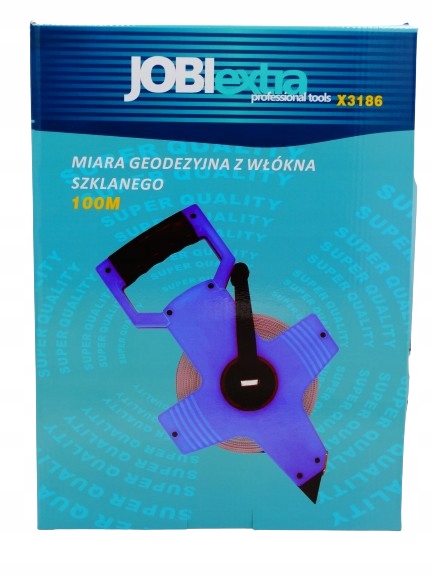 JOBI Miara taśma geodezyjna miernicza obudowa - 100M X3186