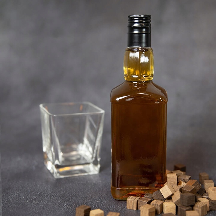 20x Butelki szklane DANIELS 0,5l + KRATOWNICA na Whisky, Wódka, Alkohol