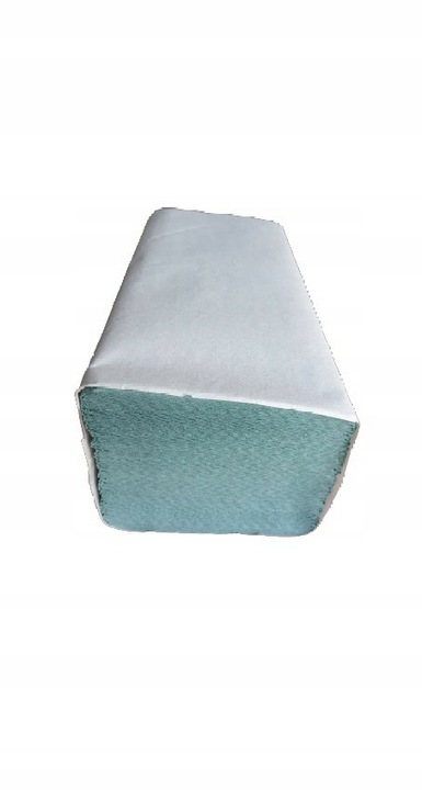 Ręcznik papierowy ZZ ZIELONY, II Kategorii, 4000 listków 1 KARTON 2W