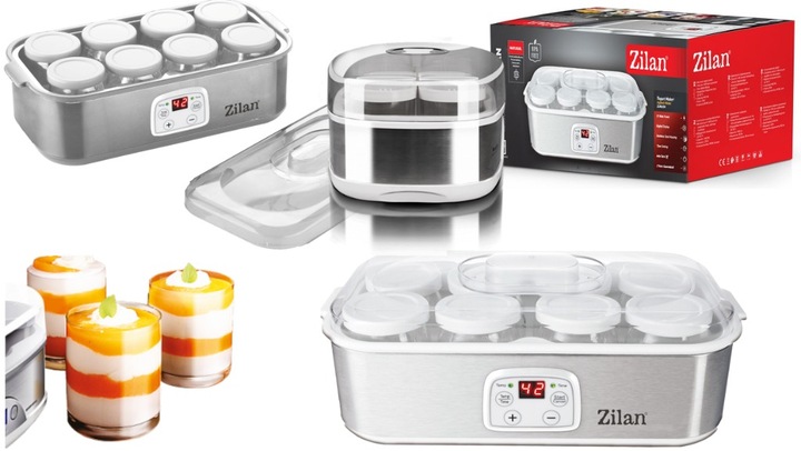 JOGURTOWNICA, TIMER, AUTOMAT, 1440ML /8x180ML/