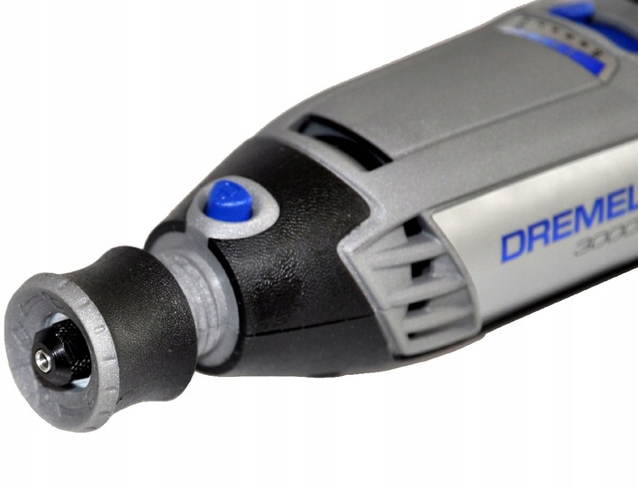 DREMEL 3000 + 45 akcesoriów + 3 przystawki + WALIZKA