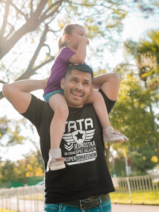KOSZULKA DLA TATY I MAMY JEDNOSTKA DO ZADAŃ SPECJALNYCH -POMYSŁ NA UPOMINEK