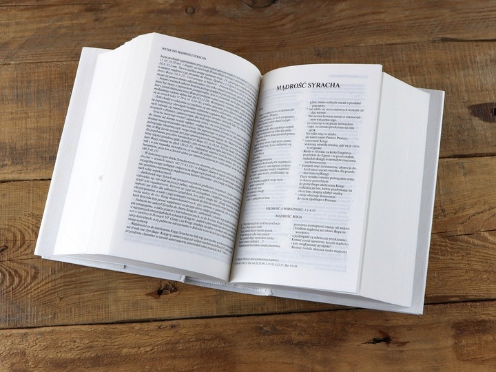 20p Pismo Święte Biblia Pierwsza Komunia Prezent Pamiątka Duży Format B5