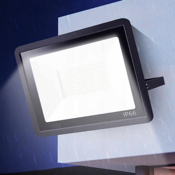 HALOGEN LED NAŚWIETLACZ LAMPA 150W REFLEKTOR SZKŁO HARTOWANE 14500lm