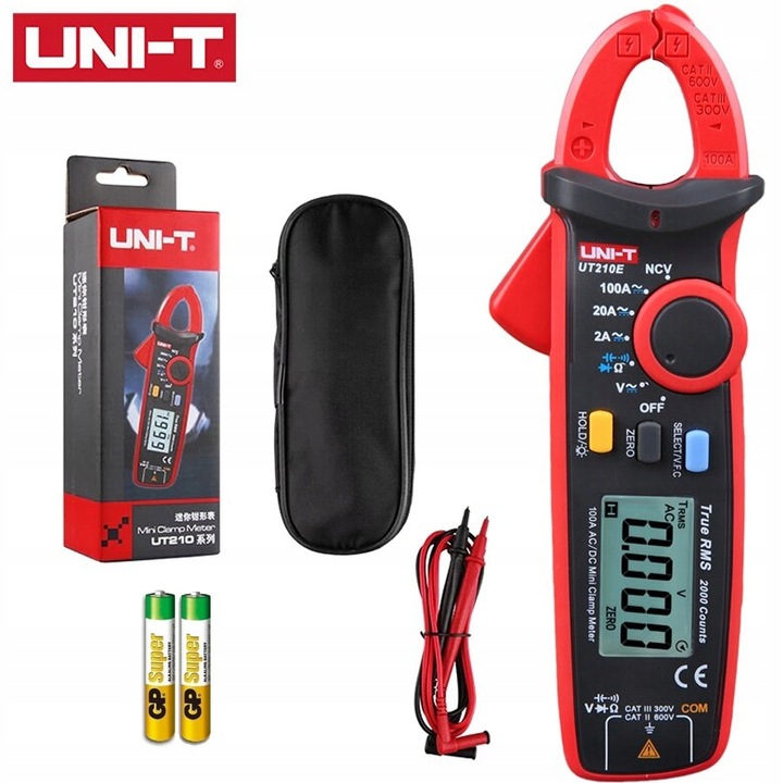 Miernik cęgowy Uni-t UT210E