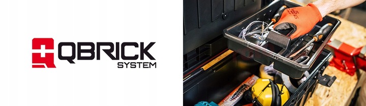SKRZYNIA NARZĘDZIOWA skrzynka MODUŁOWA 19L Qbrick System PRO Toolbox