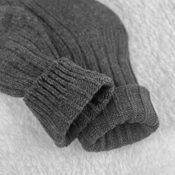 3-pak grube WEŁNIANE SKARPETY UNISEX prążek prążek APLAKA ciepłe 43-46