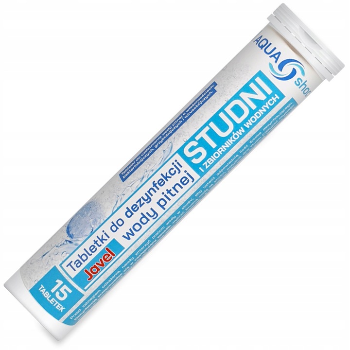 CHLOR do UZDATNIANIE WODY ze STUDNI TABLETKI JAVEL