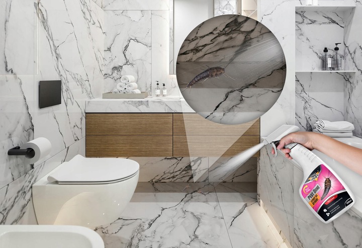 PREPARAT ŚRODEK SPRAY TRUTKA ŻEL NA RYBIKI CUKROWE SREBRZYKI ZESTAW 2W1