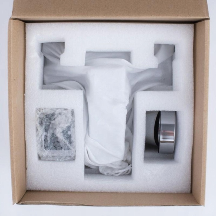 Bateria wannowa z prysznicem ścienna chrom wodospad kran do wanny kaskada