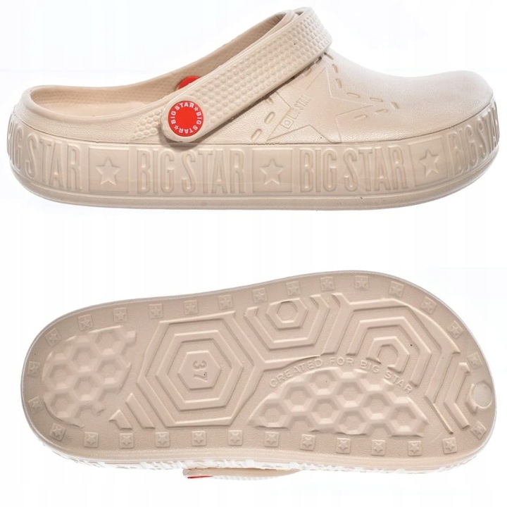 KLAPKI DAMSKIE BIG STAR MEDYCZNE CHODAKI DO PRACY NA BASEN PO DOMU