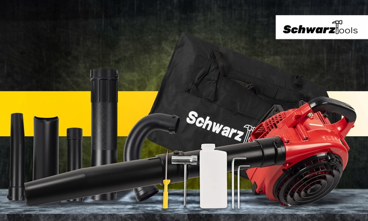 DMUCHAWA SPALINOWA DO LIŚCI OGRODOWA DMUCHAWA Z ROZDRABNIACZEM