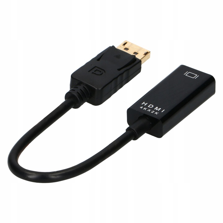 Adapter Kabel Display Port do HDMI 2.0 przejściówka do monitora DP 4K 60Hz
