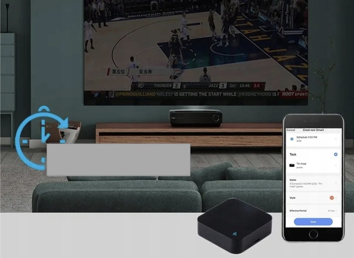 Tuya - Uniwersalny Kontroler WiFi pilotów IR RF rolet podczerwień