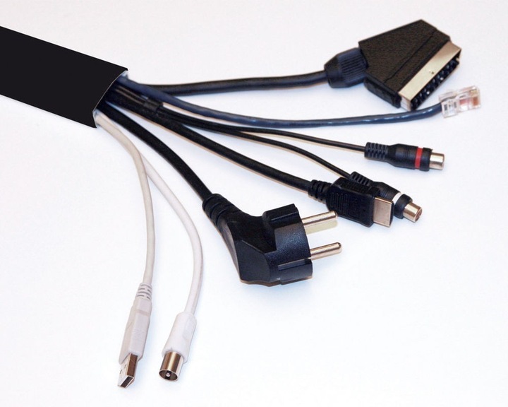 Maskownica do kabli SAMOPRZYLEPNA organizer