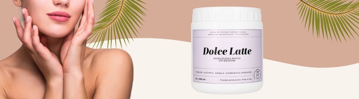 Maska do Włosów po Rozjaśnieniu Koloryzacji Proteinowa DOLCE LATTE 1000ML
