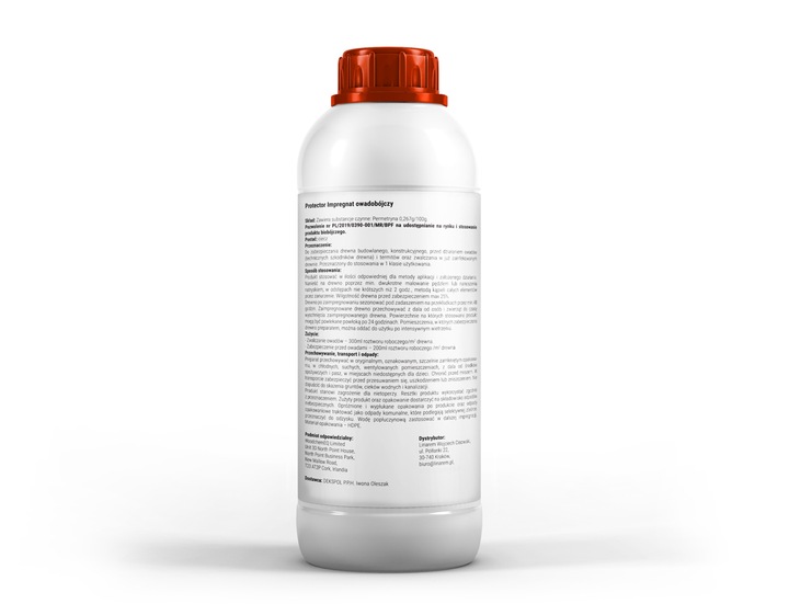 MOCNY ŚRODEK PREPARAT NA KORNIKI KOŁATKI SPUSZCZELE 1L PERMETRYNA NO