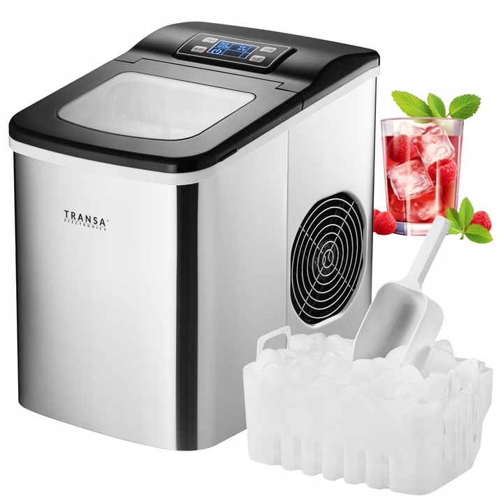 Kostkarka do lodu Maszyna do kostek Icely Automatyczna 12 kg / 24 h