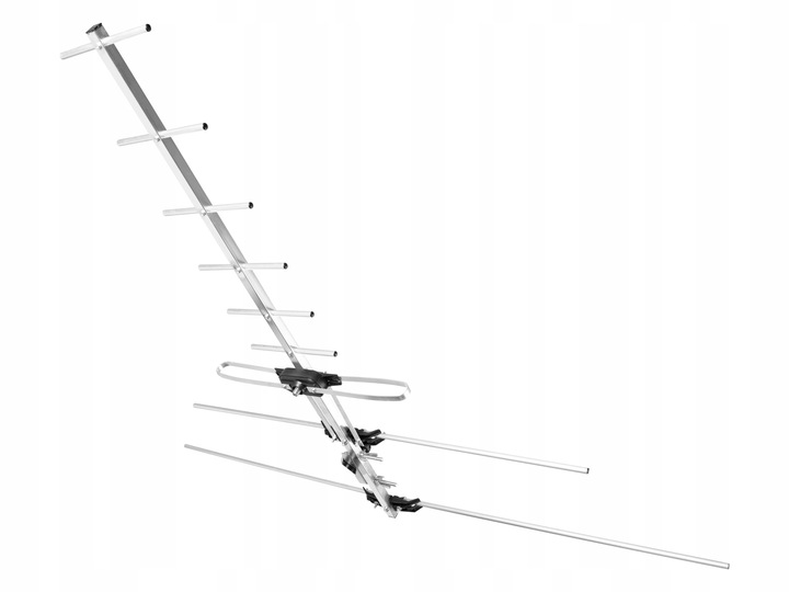 ANTENA KIERUNKOWA TV PASYWNA DVB-T2 4K MUX-8 ODBIÓR WSZYSTKICH KANAŁÓW