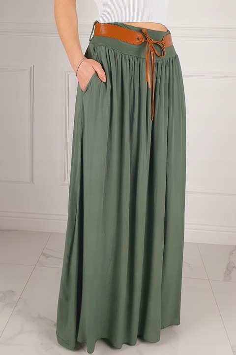 ZWIEWNA DŁUGA SPÓDNICA MAXI DO KOSTEK BOHO DAMSKA