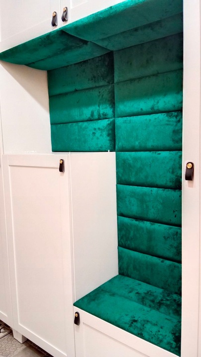 PANELE TAPICEROWANE ŚCIENNE 30x70 PROSTOKĄT + GRATIS