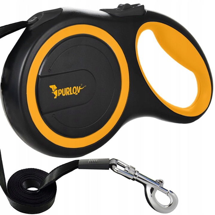 Smycz Automatyczna dla Psa Taśma z Blokadą do 50kg