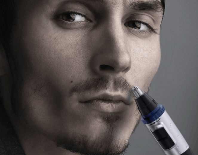 Panasonic ER-GN30 Trymer do nosa na mokro/sucho