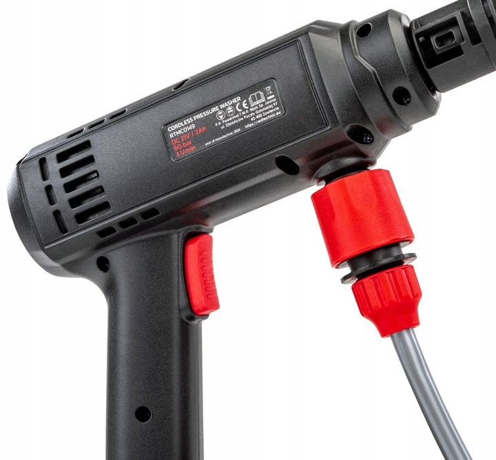 MYJKA CIŚNIENIOWA AKUMULATOROWA OGRODOWA 21V BEZPRZEWODOWA WALIZKA