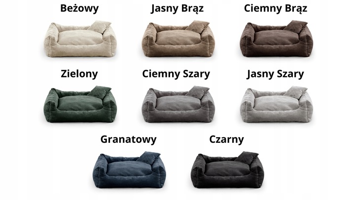 Legowisko dla Psa Soft Stripe M 80/65