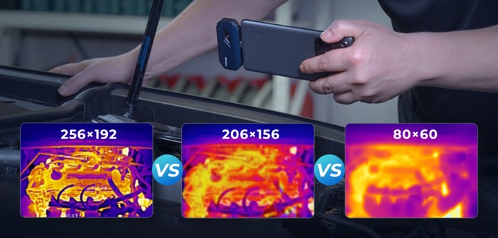 Kamera termowizyjna USB-C Termowizja TOPDON TC001 IR256x192 Android