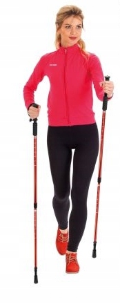 KIJKI DO CHODZENIA NORDIC WALKING ZESTAW PIĘKNE NASYCONE KOLORY+GRATISY