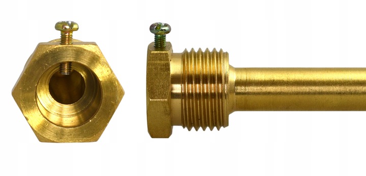 TERMOMETR Bimetaliczny DO WĘDZARNI Z OSŁONĄ 20CM