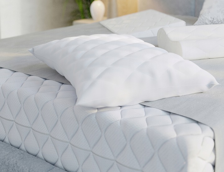 2 x Poduszka ZOE 40x40 Puszysta wygodna zamek Polska komplet