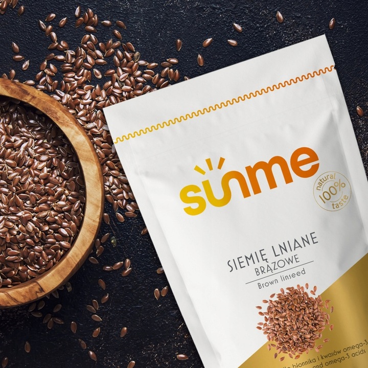 SIEMIĘ LNIANE 5kg Brązowe Naturalne Czyste Ziarno Kraj POLSKA jakość