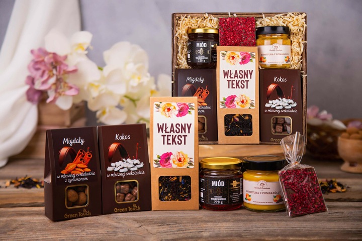 KOSZ PREZENTOWY podziękowanie personalizowane