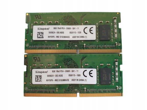 PAMIĘĆ 16GB 2X8GB DDR4 SO-DIMM PC4 2666V 21300S