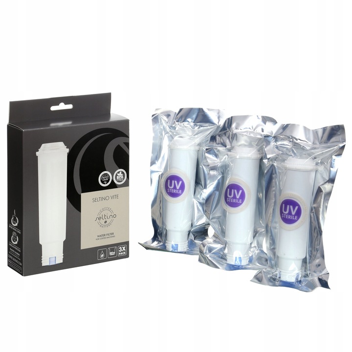 3x Filtr do ekspresu Krups zamiennik Seltino Vite