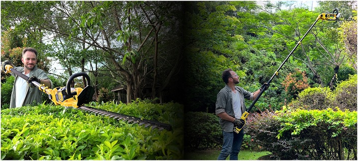 NOŻYCE DO ŻYWOPŁOTU AKUMULATOROWE DO KRZEWÓW IMOUM AKUMULATOR 4.0AH