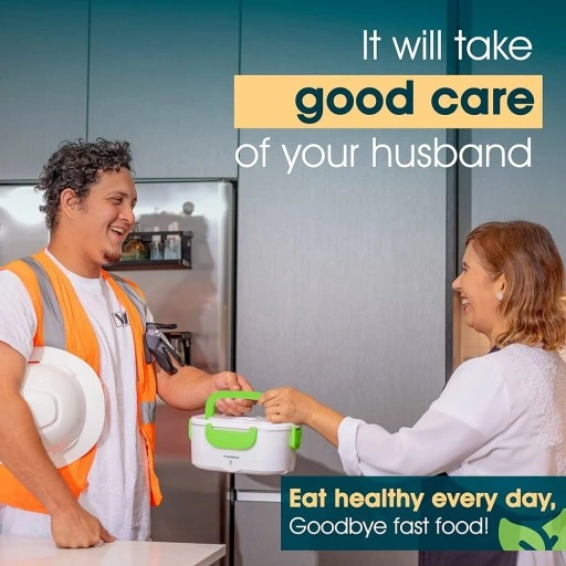 ELEKTRYCZNY LUNCHBOX TERMOS SAMOCHODOWY OBIADOWY