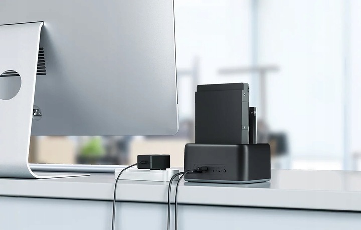 Orico Stacja Dokująca Dysków HDD SSD 2,5 3,5 5Gbps USB-C USB-C/A Klonowanie