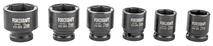 NASADKI UDAROWE ZESTAW NASADEK UDAROWYCH W KASETCE 15 ELEMENTÓW 1/2''