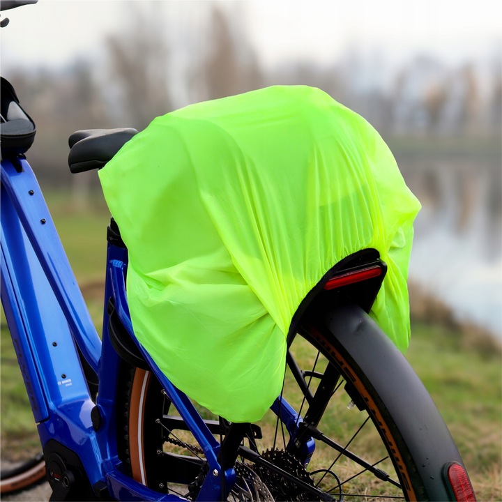 SAKWA ROWEROWA na bagażnik ROWER DUŻA Sztywna TORBA POJEMNA EVI + Pokrowiec