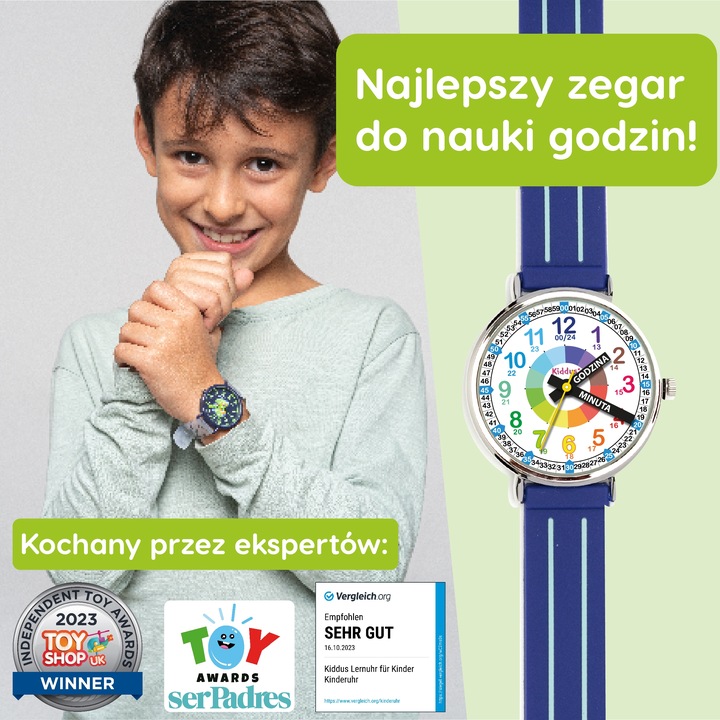 Kiddus Nauczyciel Czasu Polski Niebieski