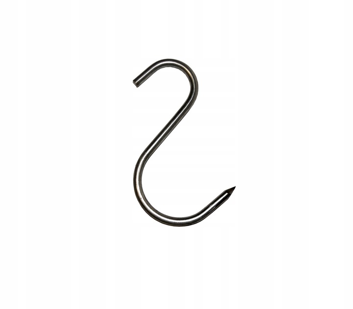 Hak haczyk wędzarniczy do wędzenia wędlin gruby 5mm S-100 10 sztuk ZUT